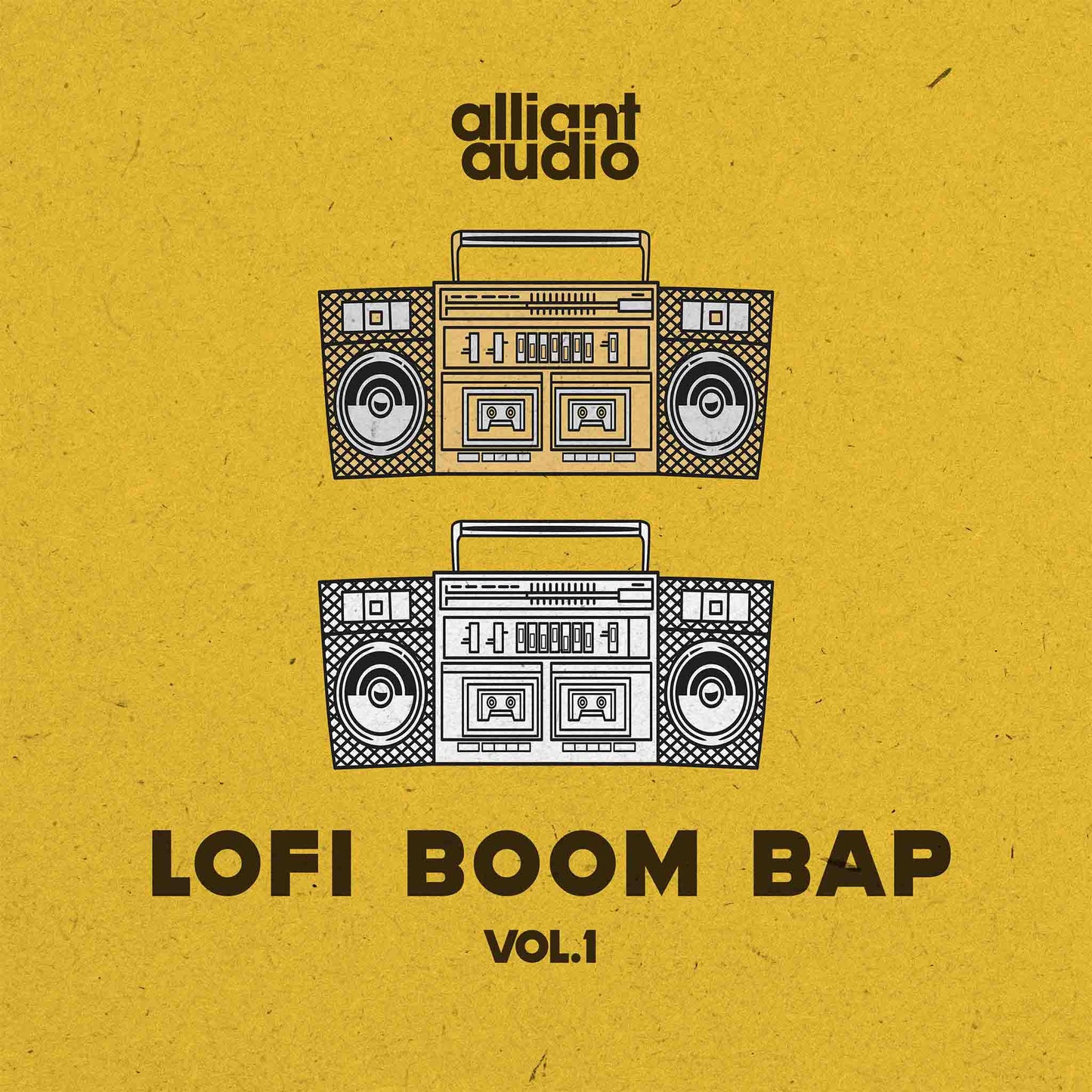 Alliant Audio Lofi Boom Bap Vol. 1 Sample Pack, Cover