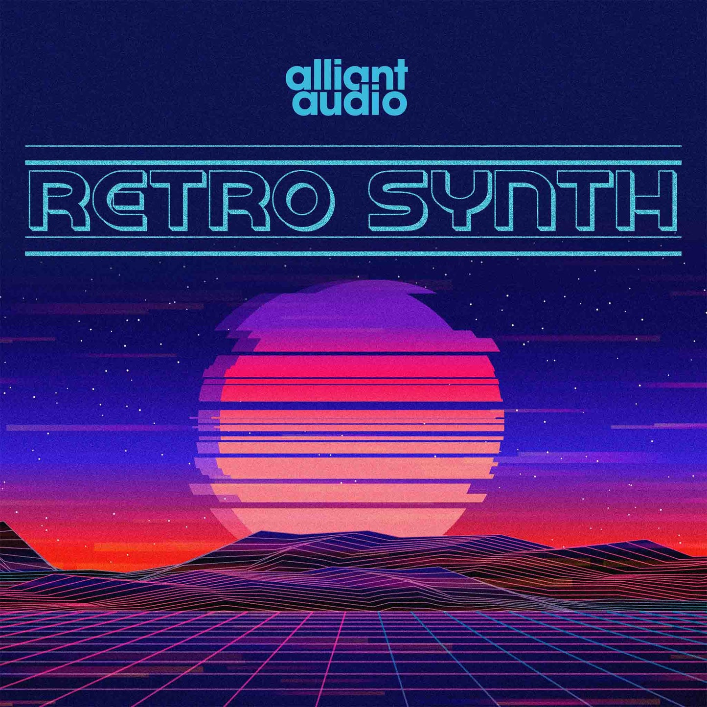 Alliant Audio, Retro Synth, Sample Pack, Cover