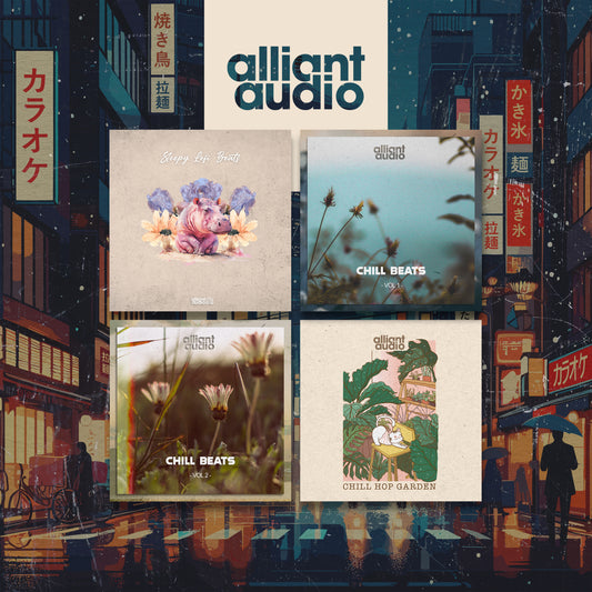 Alliant Audio Chill Lofi Sample Pack Bundle, Cover art