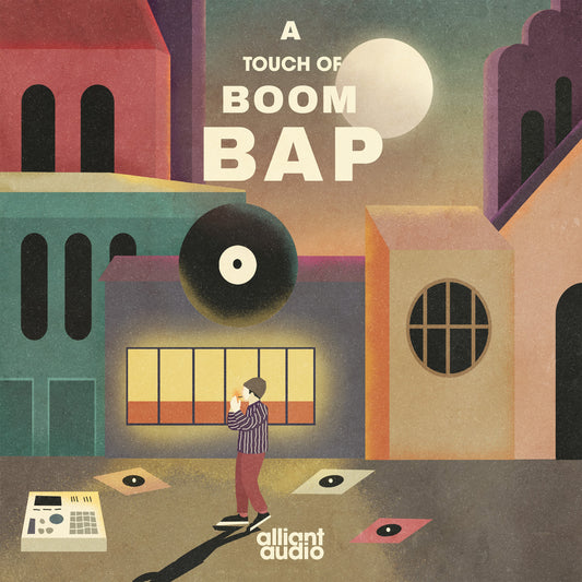 Alliant Audio_A Touch of Boom Bap_Sample Pack_Cover Art