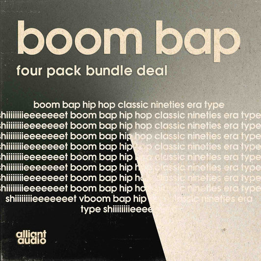 Alliant Audio - Boom Bap Sample Pack Bundle - Cover Art