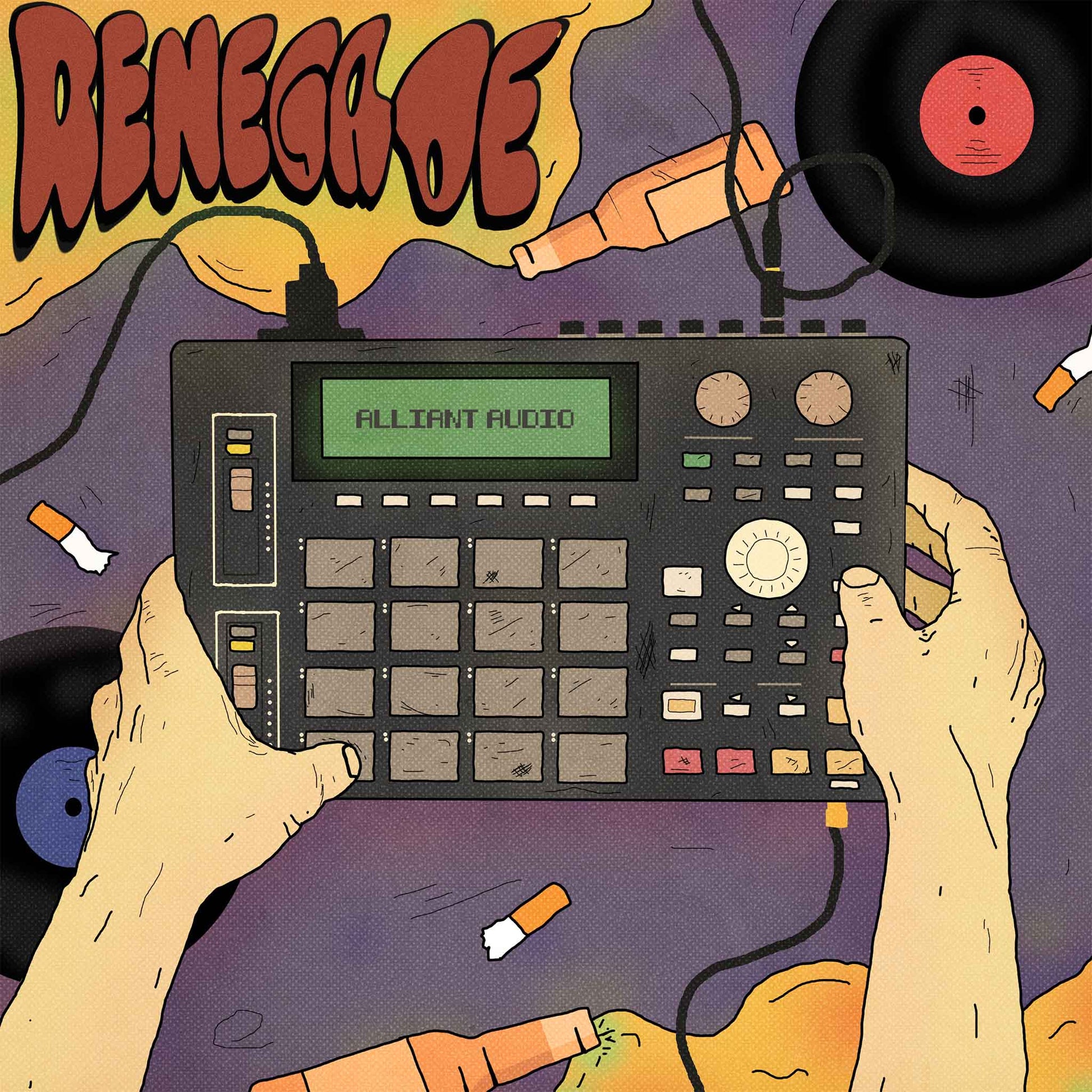 Alliant Audio, Hip Hop Renegade, Sample Pack, Cover Artwork