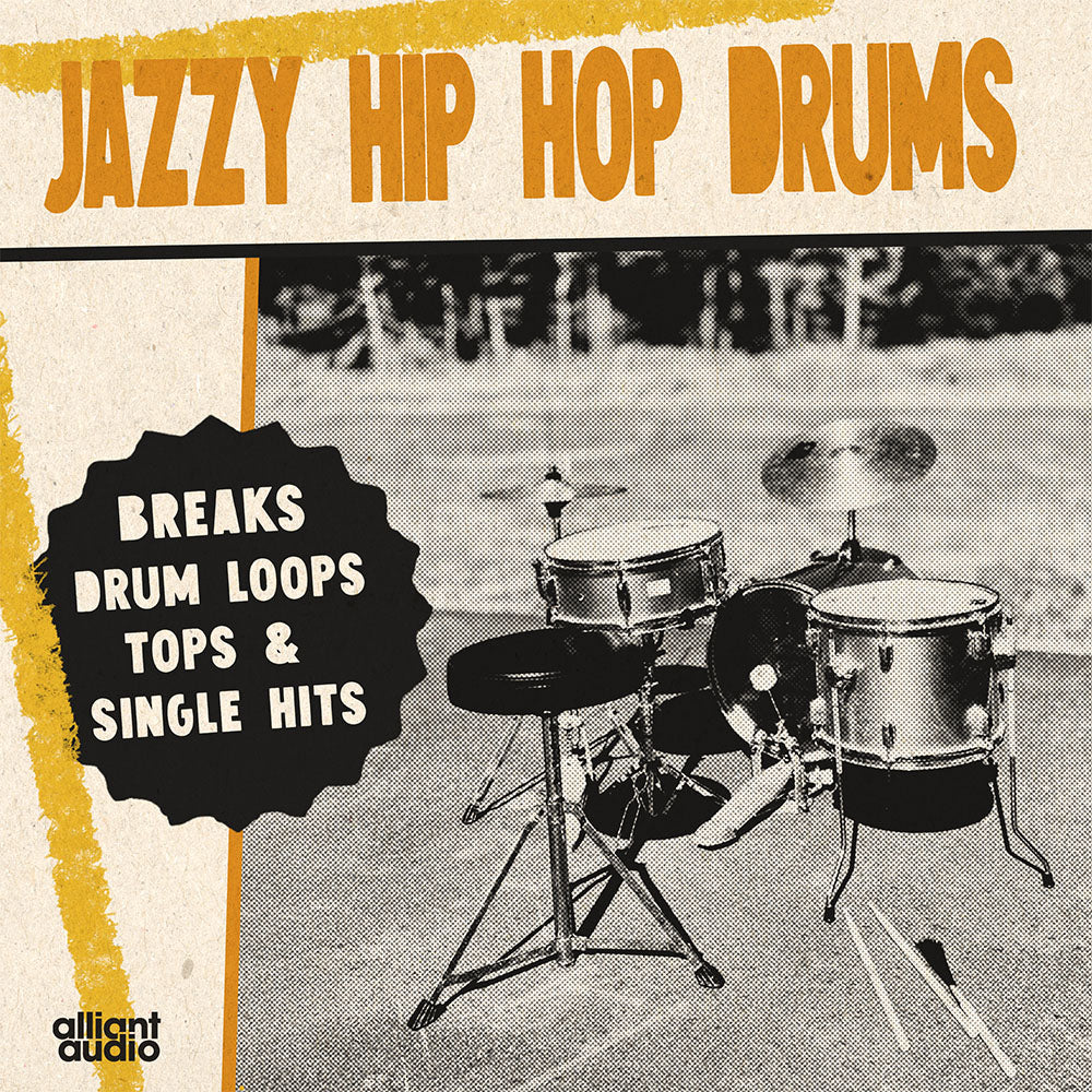Alliant Audio - Jazzy Hip Hop Drums - Sample Pack Cover Artwork