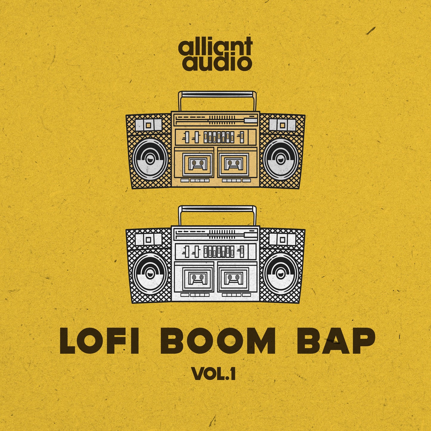 Alliant Audio Lofi Boom Bap Vol. 1 Sample Pack, Cover