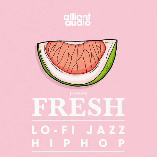 Alliant Audio Fresh Lofi Jazz Hip Hop Sample Pack, Cover