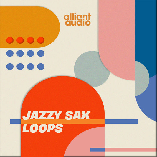 Alliant Audio Jazzy Sax Loops Sample Pack, Cover