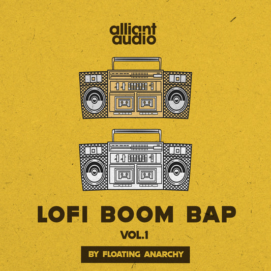 Alliant Audio Lofi Boom Bap Vol. 1 Sample Pack, Cover