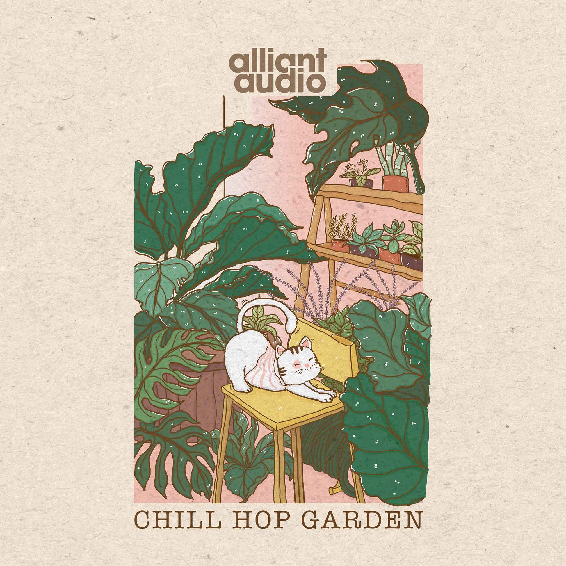 Alliant Audio, Chill Hop Garden, Sample Pack, Cover