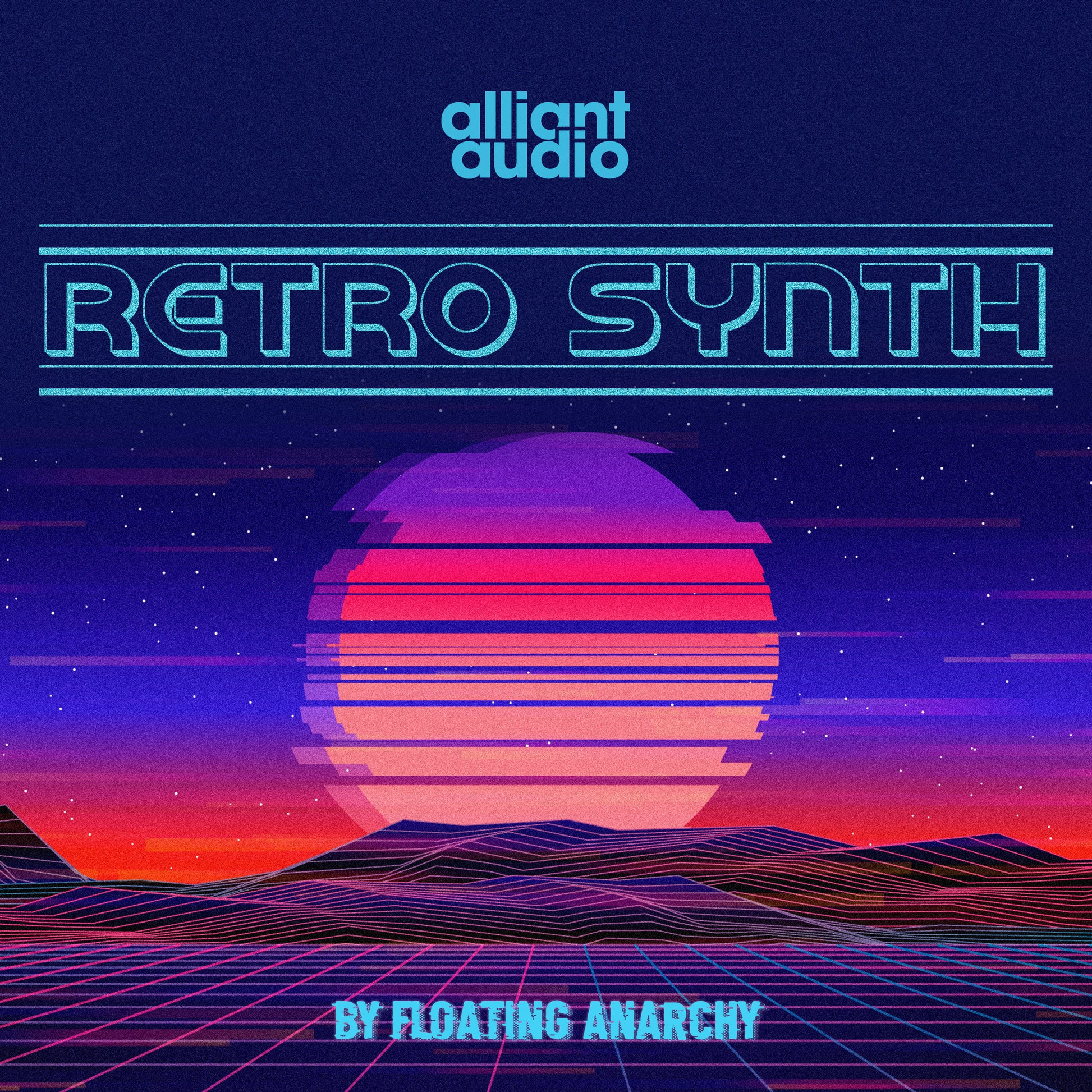 Alliant Audio, Retro Synth, Sample Pack, Cover